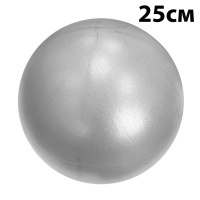 Мяч для пилатеса 25 см (серебро) E39139