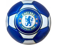 Мяч футбольный "Chelsea", клубный, 3-слоя  PVC 2.3, 340 гр, машинная сшивка (синий) E43178-2