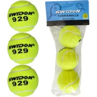 Мячи для большого тенниса "Swidon 929" 3 штуки (в пакете) E29376